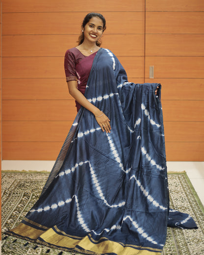 Tie and die Saree - 1321
