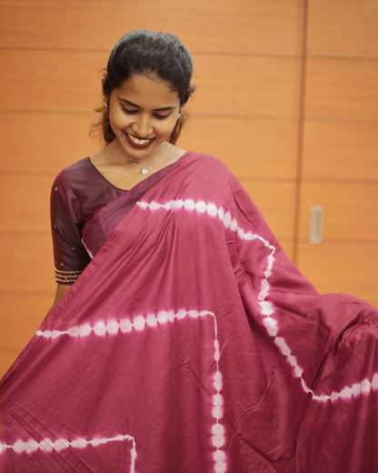Tie and die Saree - 1321