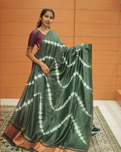 Tie and die Saree - 1321