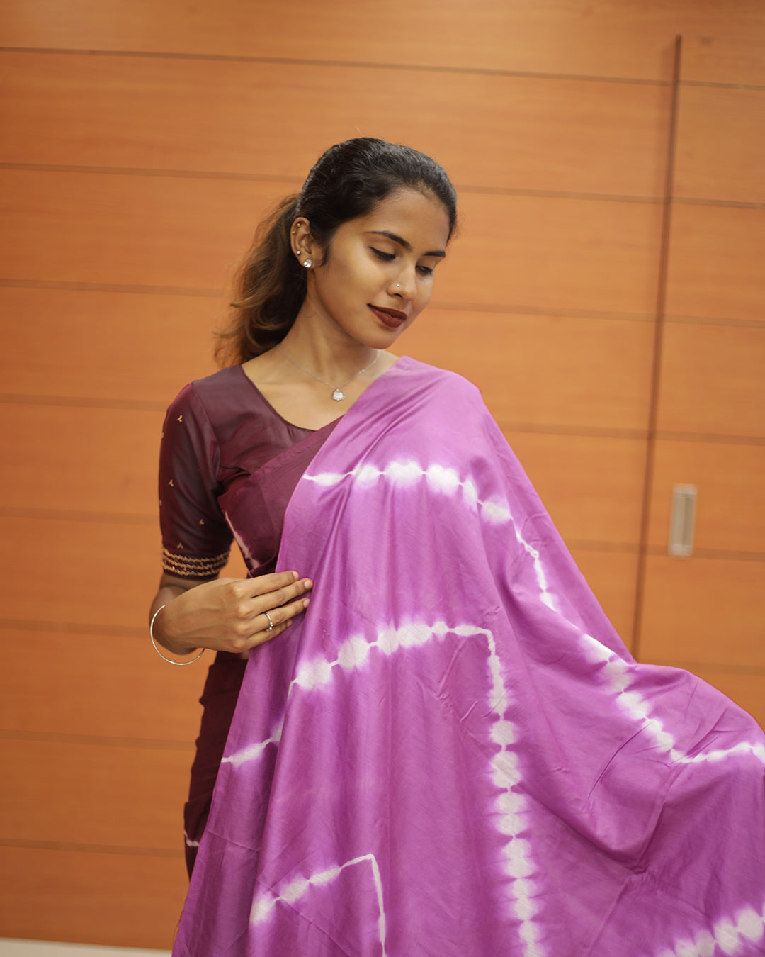 Tie and die Saree - 1321
