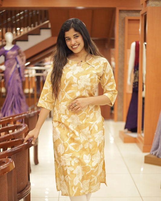 Women's Slitted Kurti -1344