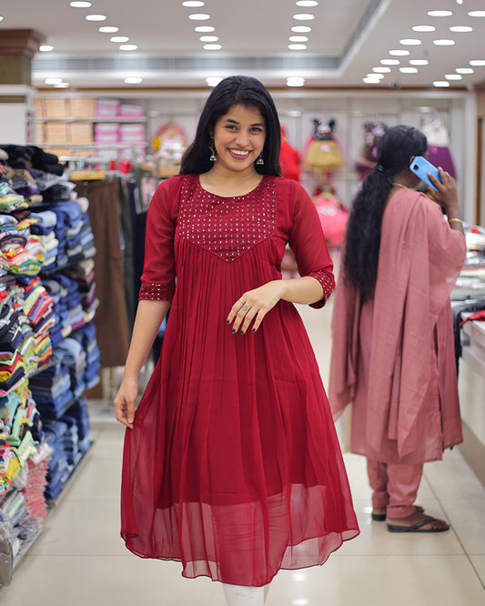 Women's Aline Kurti -1359