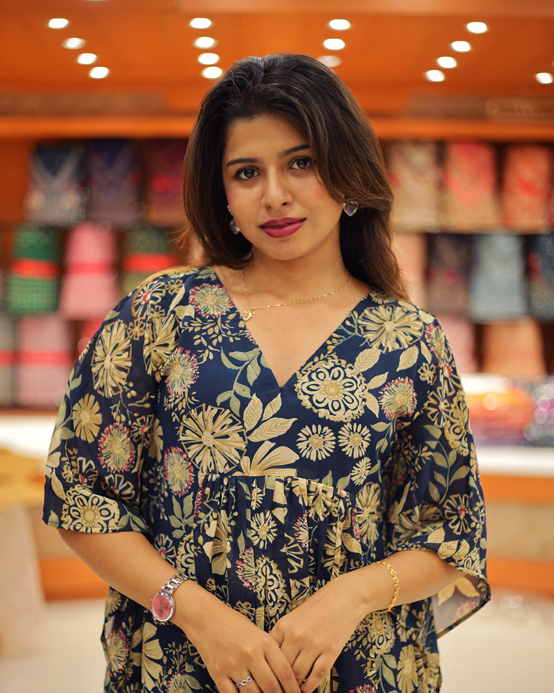 Women's  Caftan Kurti - 1387