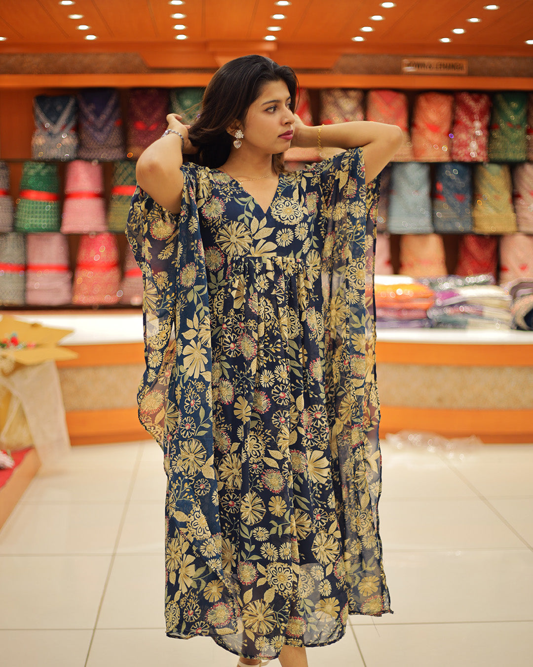 Women's  Caftan Kurti - 1387