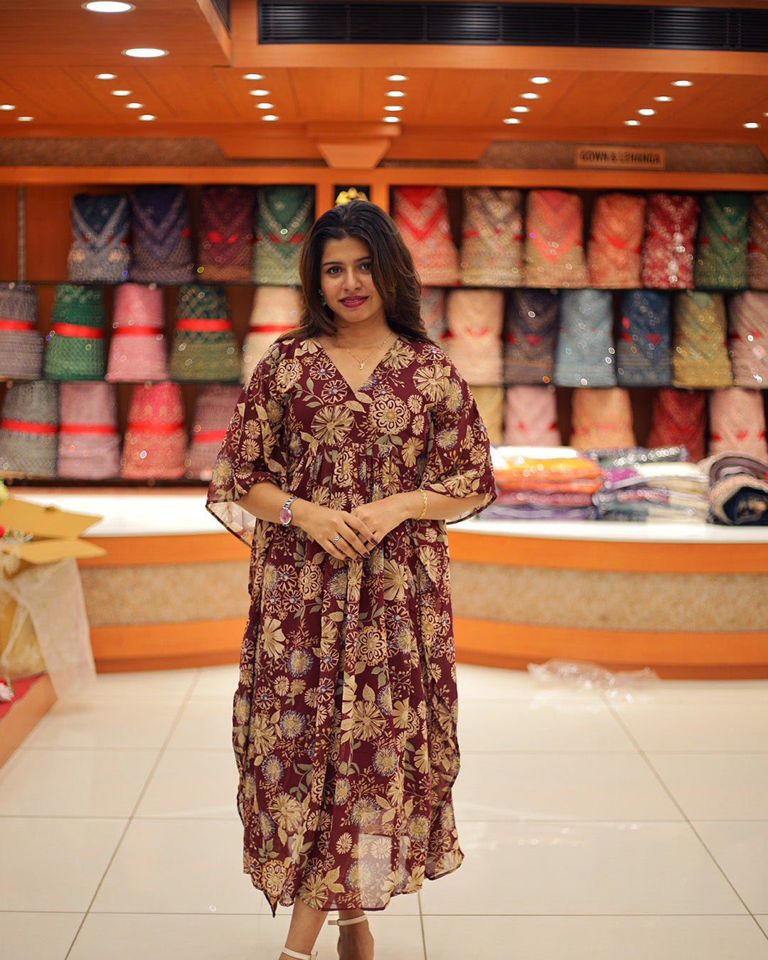 Women's  Caftan Kurti - 1387