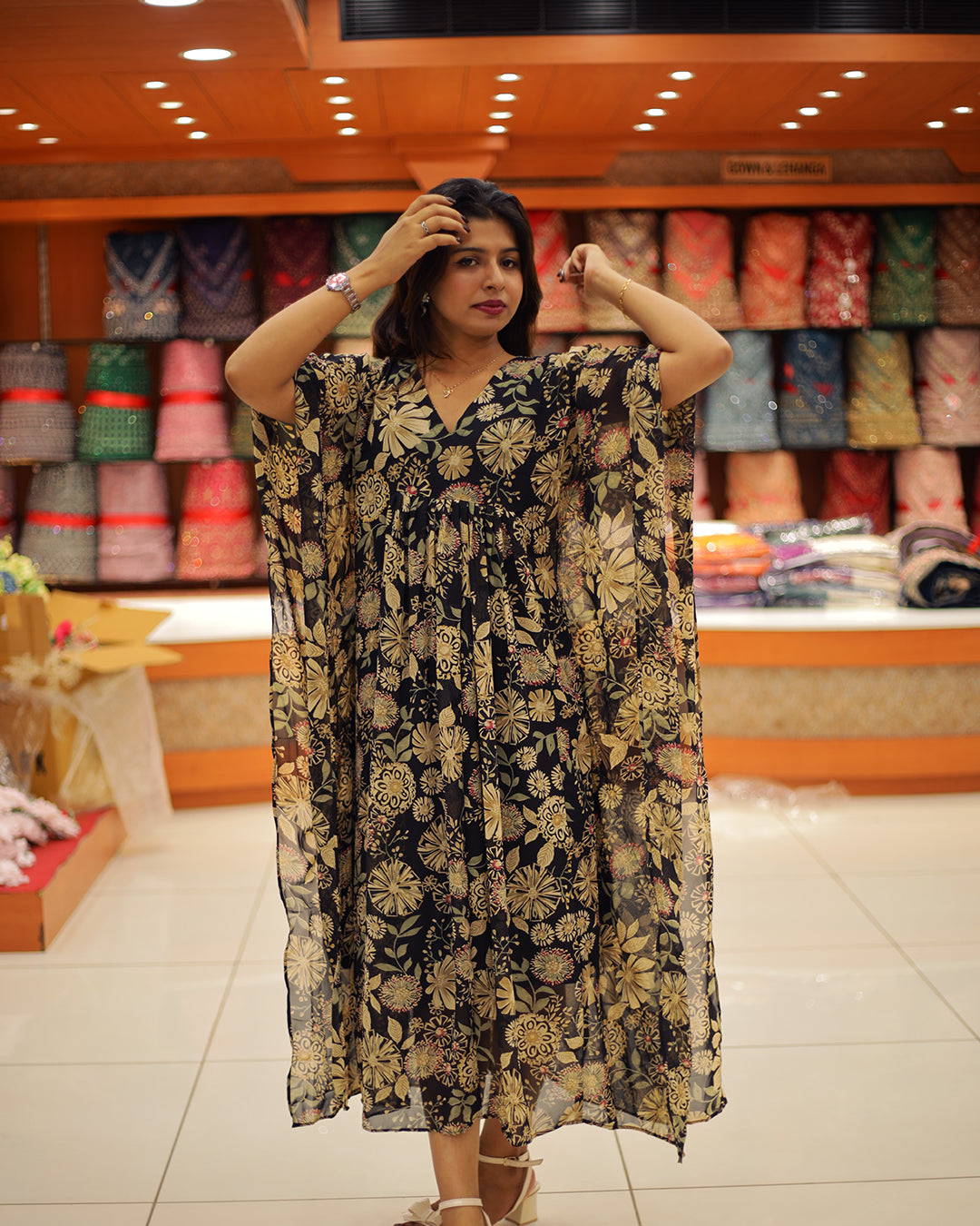 Women's  Caftan Kurti - 1387