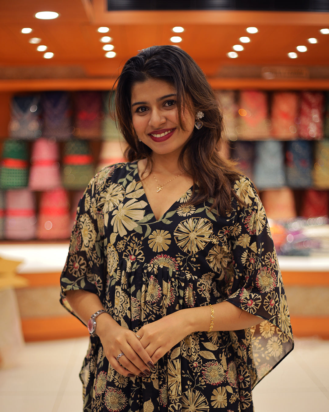 Women's  Caftan Kurti - 1387