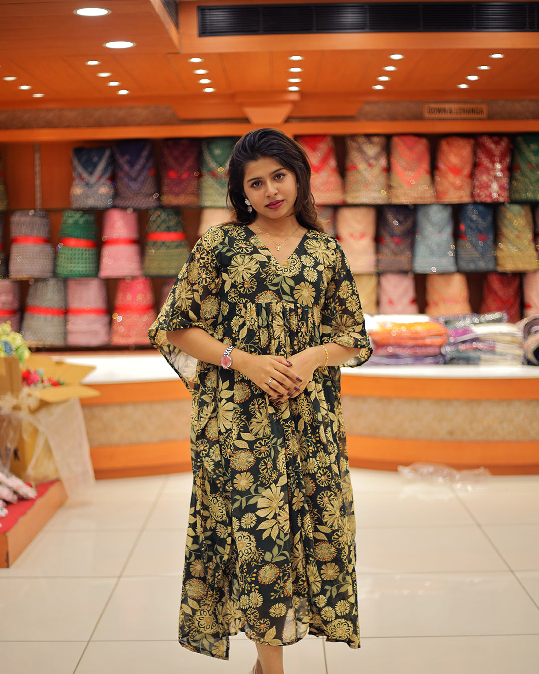 Women's  Caftan Kurti - 1387