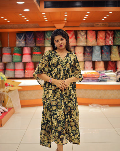 Women's  Caftan Kurti - 1387