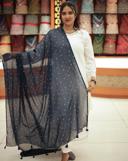 Women's Bandini printed Dupatta  -1412