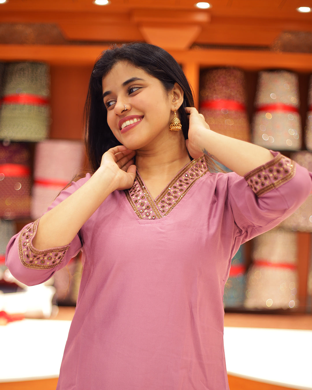 Women's partywear Kurti -1361