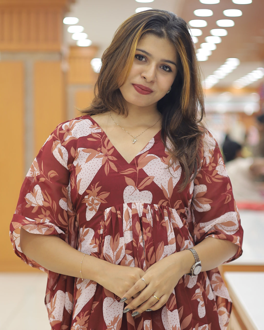 Women's Georgette Caftan  -G283