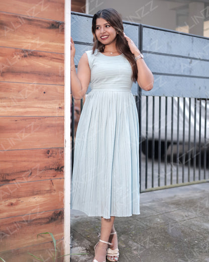 Imported western Frock with Attached Sleeves – R481