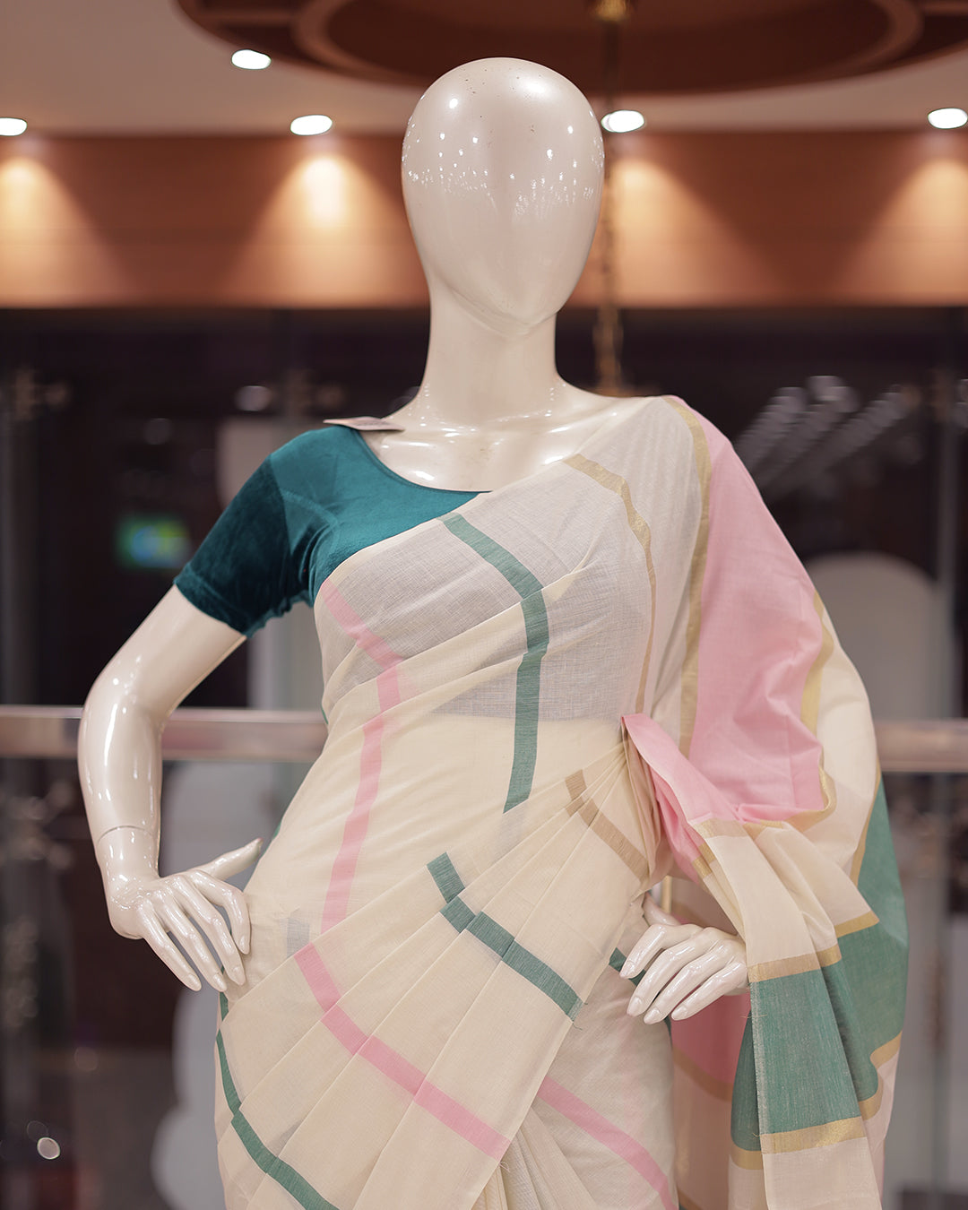 Womens Kerala Set Saree -G360