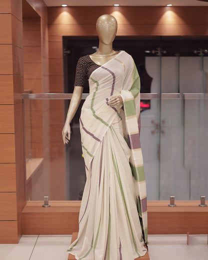Womens Kerala Set Saree -G360