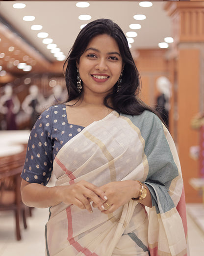 Womens Kerala Set Saree -G360