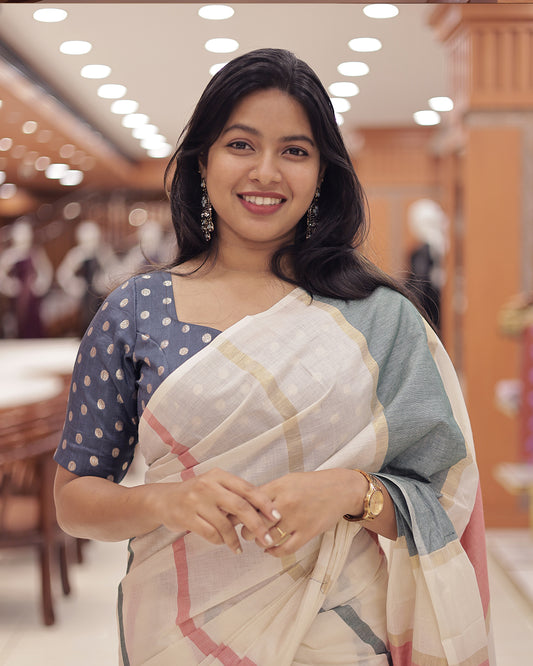 Womens Kerala Set Saree -G360