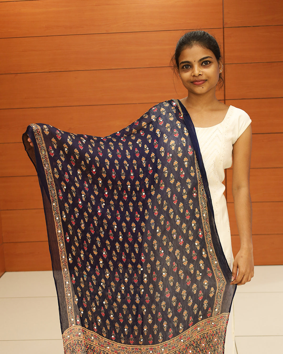 Women's Ajrakh  Dupatta  V2