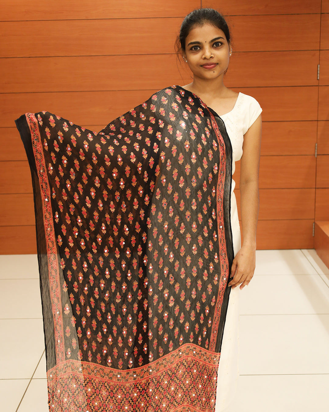 Women's Ajrakh  Dupatta  V2