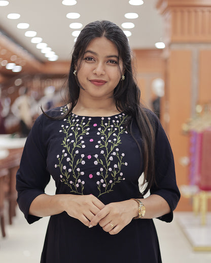 Women's Georgette Aline Kurti - G393