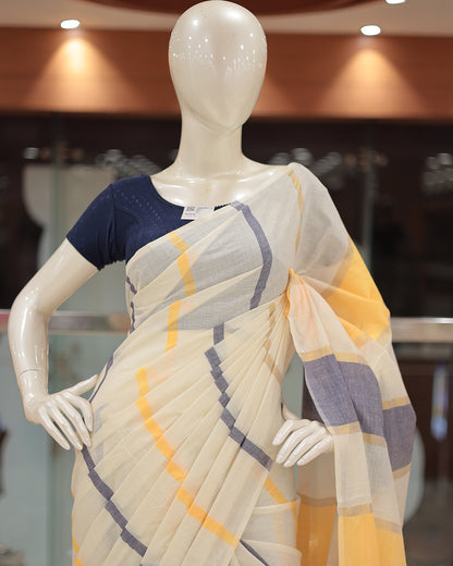 Womens Kerala Set Saree -G366