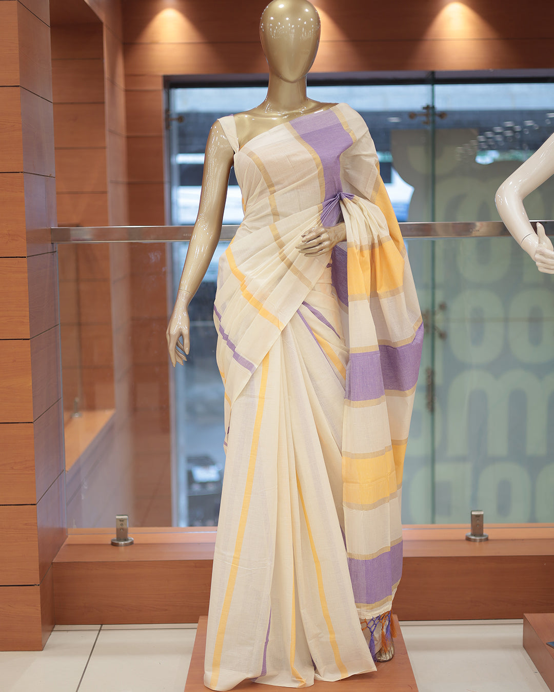 Womens Kerala Set Saree -G366