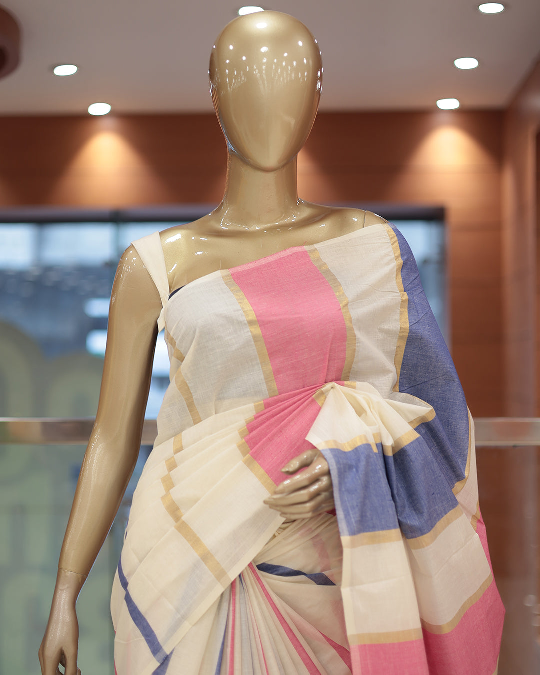 Womens Kerala Set Saree -G366