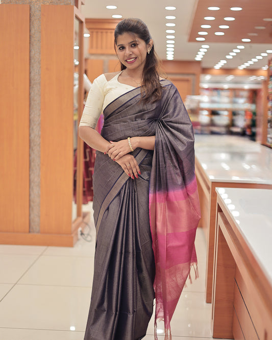 Womens Tissue Silks Saree -G392