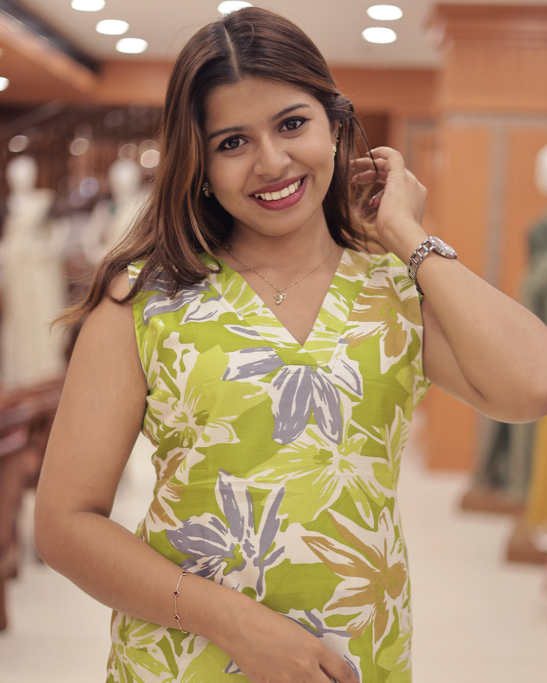 Women's  Co-Ord Set V Neck and Round Neck-G390
