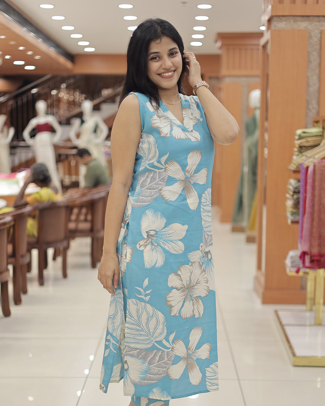 Women's  Co-Ord Set V Neck -G395