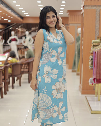 Women's  Co-Ord Set V Neck -G395