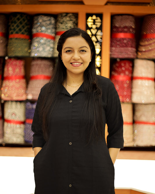 Women's A-line Kurthi- 1244
