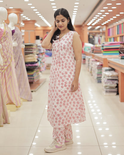 Women's Snowflake Pattern Co-ord Set – R520