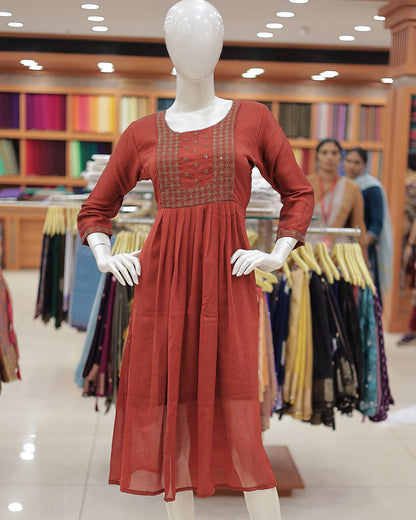 Diwali Special Offer Women's  kurti- D08