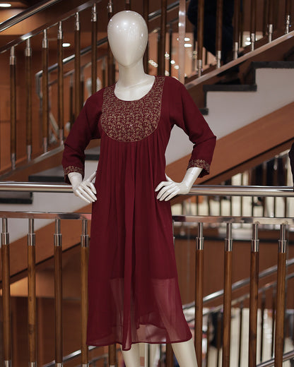 Diwali Special Offer Women's  kurti- D13