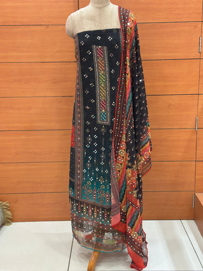 Women's Pakistani Salwar Suit with Dupatta - 1161