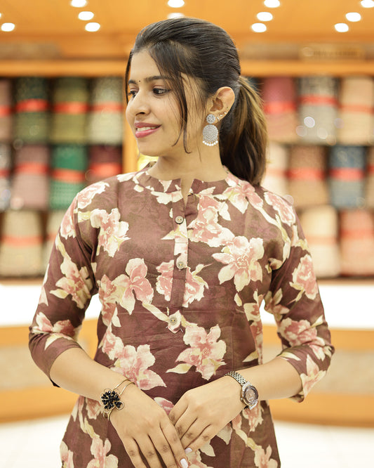 Women's Slited Kurti - G208