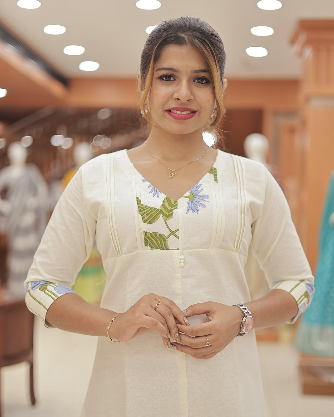 Women's A-line kurti -R217