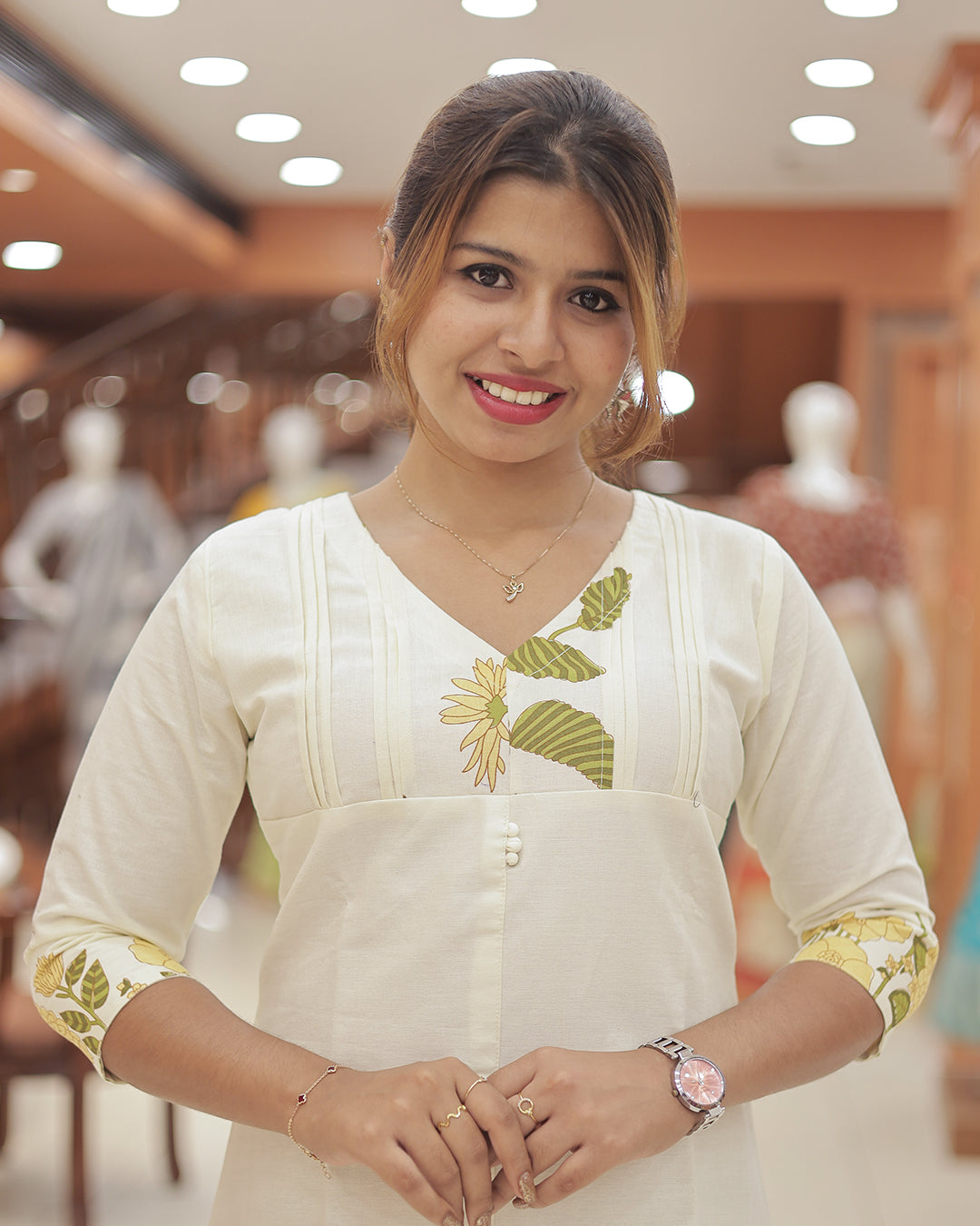 Women's A-line kurti -R217