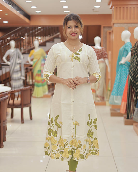 Women's A-line kurti -R217