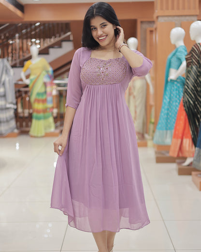 Women's Georgette Aline Kurti - R218