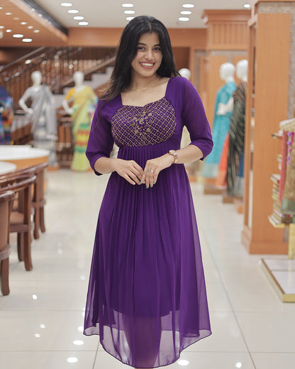 Women's Georgette Aline Kurti - R218