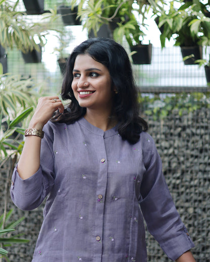 Linen Co-ord Set-G221