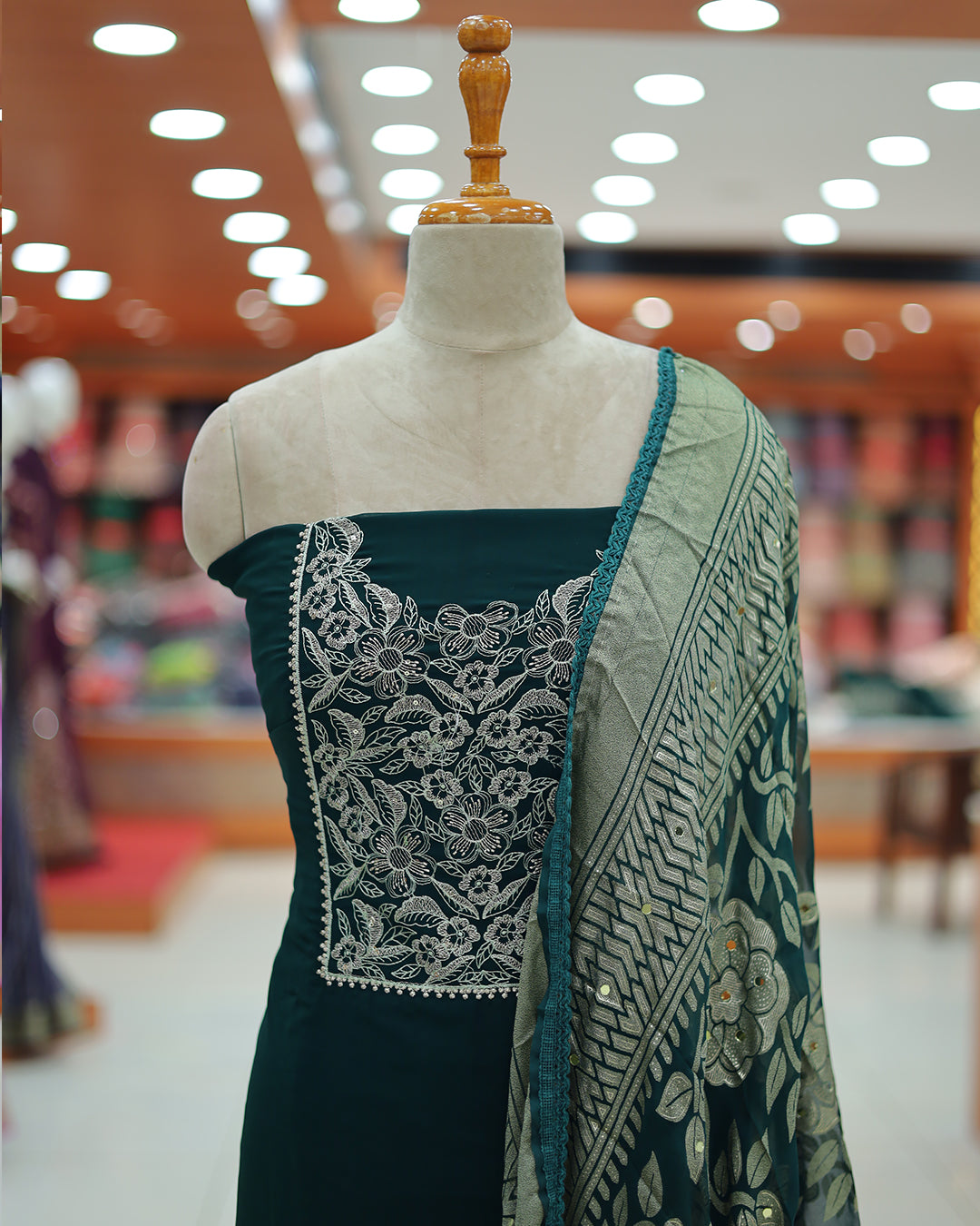 Women's Unstitched Salwar Suit  - G223