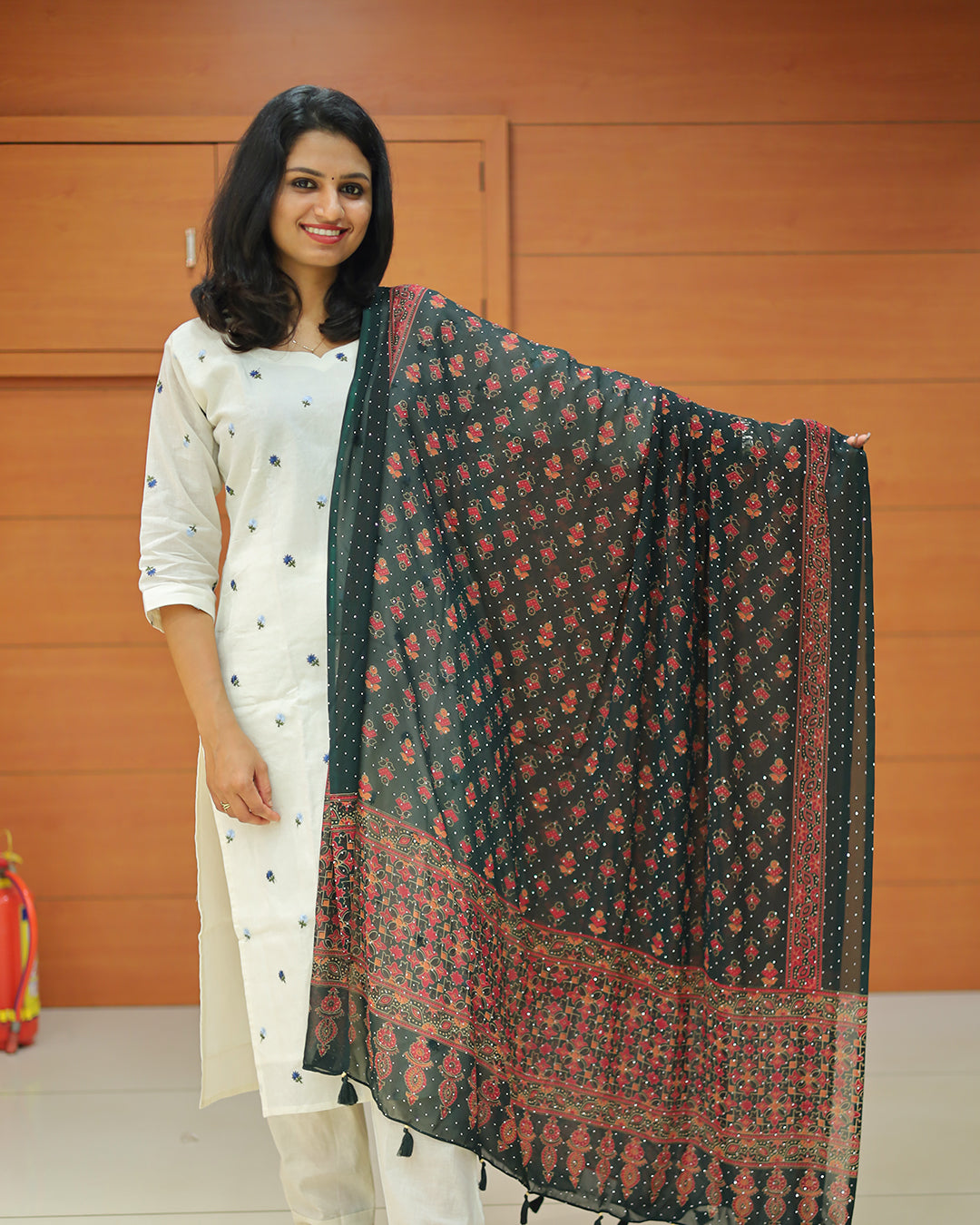 Women's Ajrakh  Dupatta  G224