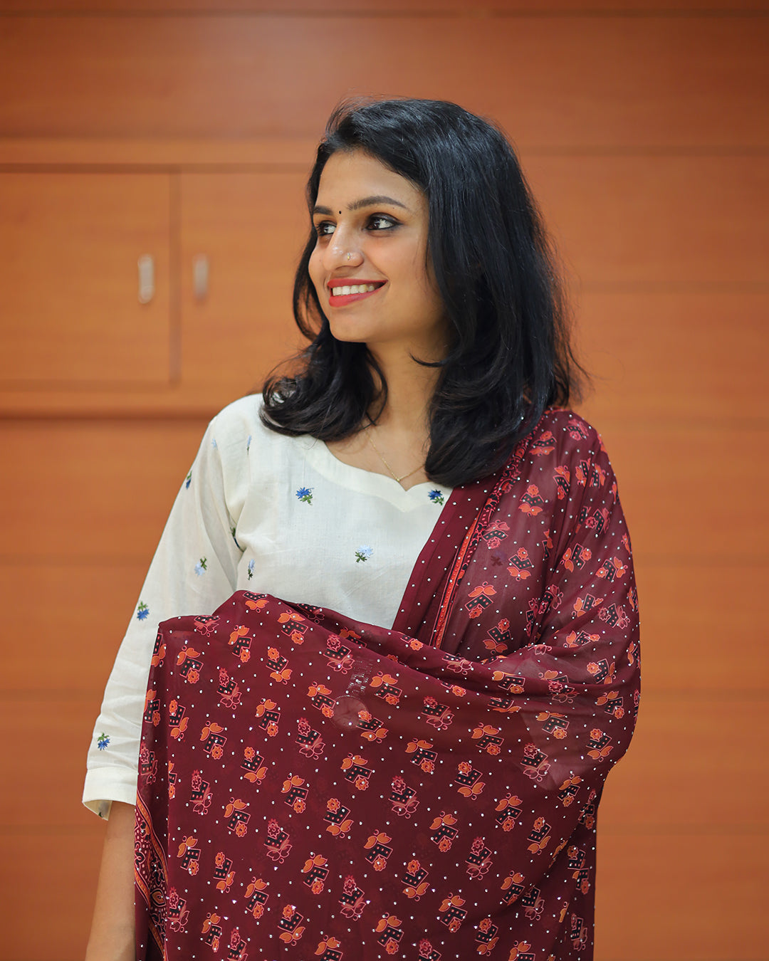 Women's Ajrakh  Dupatta  G224