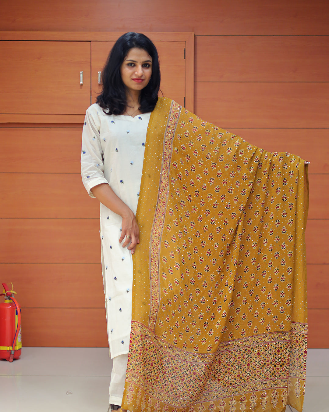 Women's Ajrakh  Dupatta  G224