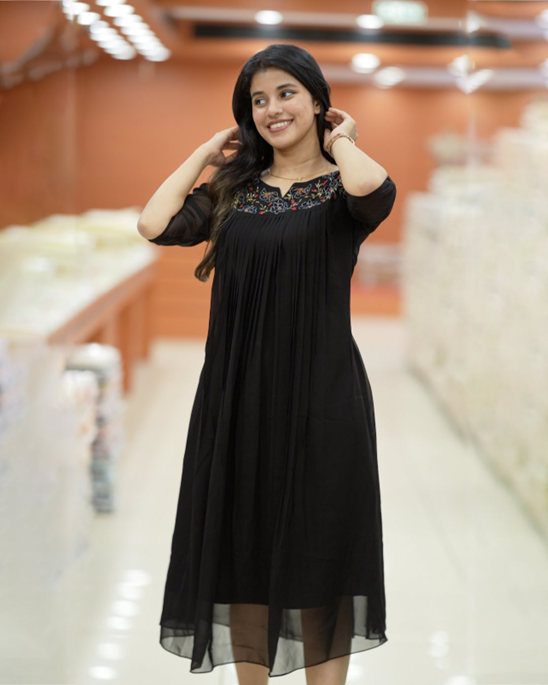 Women's Georgette Aline Kurti - R241