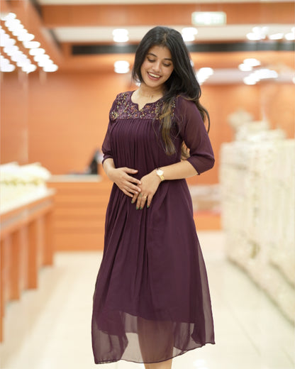 Women's Georgette Aline Kurti - R241
