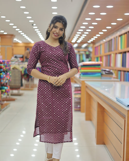 Women's Slited Kurti -G279